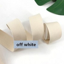 웨빙끈 38mm 폴리에스터 면 두꺼운 캔버스 벨트 배낭 스트랩 손잡이 핸들 가방 바느질 DIY 공예 만들기