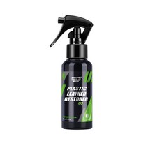 자동차 실내 쇼파 세정제 클리너 자동 플라스틱 고무 수리용 플라스틱 복원제 코팅 클린 복원 광택 블랙 슈퍼 샤인 자동차 인테리어 클리너코팅 포카, 100ml