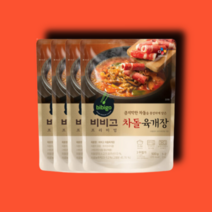 비비고 차돌 육개장 500g 4개