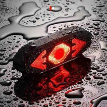 LED 자전거 깜빡이 리모컨 방향지시 후방비상등-0328, 1개