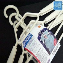 릴레이 어깨조절 옷걸이(3P 상의걸이 행거 옷수납 옷정리)