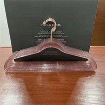 진주 옷걸이, 3개, 로즈 핑크 행거