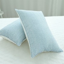 바숨 심플라인 시어서커 여름베개커버 40X60/ 50X70