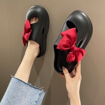 왕리본슬리퍼 푹신 귀여운 슬리퍼