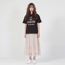 S1Y 플라워 레이스 롱스커트 여성치마 예쁜 코디 데이트룩 LD33eaW