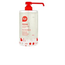비앤비 용기형 주방세제, 25개, 1000ml