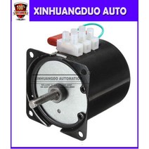 싱크로너스 모터 220V AC 18w2.5 rpm-100rpm 저소음 기어 박스 전기 모터 50HZ 고 토크 저속 동기 68KTYZ, 10 18w     80rpm