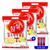 크라운 참쌀설병 270g 쌀과자 묶음행사+사은품, 3개