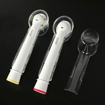 구강세정기 4Pcs 전동 칫솔 헤드 커버 -B 브라운 소닉 용 방진 보호 케이스