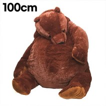 이케아 대형 곰인형 코스트코 융엘스코그 브라운베어 이벤트 선물 100cm, 단품