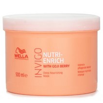 웰라 고지 베리 딥 영양 마스크로 영양을 풍부하게 하는 인비고 500ml/16.9oz