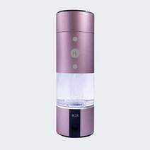 수소수 생성기 정수 알칼리 이온수 전해수기 nano tech super high hydrogen water generator bottle max 5000ppb dupont h2, 핑크 키트 없음