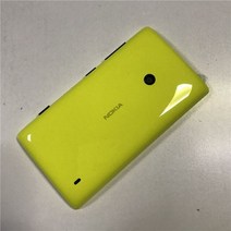 오리지널 노키아 루미아 520 듀얼 코어 4.0 인치 3G 와이파이 GPS 5MP 카메라 512MB RAM 8GB ROM 잠금 해제 휴대폰, YELLOW, 옐로우