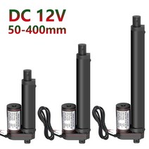 엑추에이터 모터 전동실린더 dc12v 선형 액추에이터 선형 메탈 기어 안락 의자 용 전기 마사지 침대 태양 추적기 잔디 트랙터 제설기, 스트로크 50mm, 100n 60mm 초