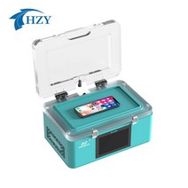 Nasan NA-SUPA 라이트 미니 진공 기계 평면 곡선 터치 LCD 화면 공기 압축기 필요 없음 7 인치 전화 수리, 한개옵션0