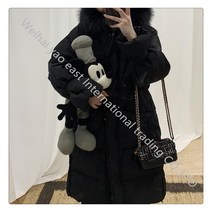 티피 가을과 겨울 신입생 느슨한 슬림 플러스면 재킷