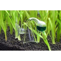 fish tank co2 diffuse glass drop checker for co2 monitor glass drop checker ph long term indicator m, 1개, 유리 드롭 체커