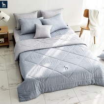 [헤지스홈]모달 하운즈[3온스] 퀼트이불 싱글/퀸