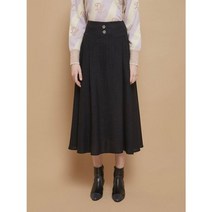 듀엘 와이드 밴딩 훌 스커트 NY D224MSD065