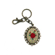 (당일출고)MCF85 레이스타원 열쇠고리-앤틱/ 자수브로치/ 자수열쇠고리/ 프랑스자수DIY