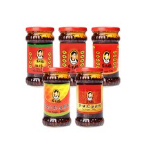 라오간마 고추기름 소스 유라죠우 5종, 01_라오간마 깐밴러우스(돼지) 유라죠우 210g