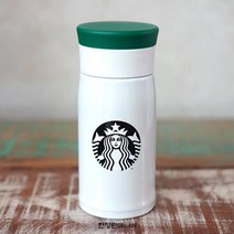 스타벅스 JMZ 그린 사이렌 보온병, 350ml