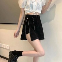 데님 스커트 빅사이즈 a라인 청치마YMY23030939