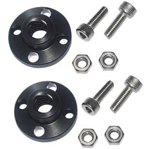 2 팩 3D 프린터 Z 축 T8 리드 스크류 POM PRUSA I3 MK2 MK2S MK3 MK3S 3D 프린터 사다리꼴 모터 나사 너트, 보여진 바와 같이, 하나