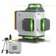 상록수 레이저레벨기 그린 수평계 벽부착 삼각대 레벨기 12/ 16선 수평기, 16선 상록수 레벨기+삼각대, 1세트