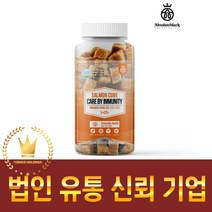 [앱솔루트블랙] 반려견 간식 케어바이 스킨 연어 큐브 280g 무인펫샵 강아지용품점, 오리 큐브280g