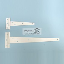 유럽형T경첩(백색)/가구경첩/규격선택, 1) 유럽형T경첩/2인치/소/백