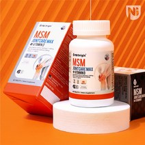 무릎관절영양제 MSM엠에스엠효능 조인트케어 맥스 비타민D 60정, 단품, 단품