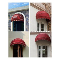 창문 캐노피 유럽식 입구 처마 상가 꾸미기 이쁜 처마 가게, 접는 겨울 멜론 캐노피 100