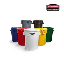 러버메이드 브루트 원형 37L 75L 121L 세트모음, 37리터 세트, 회색, 1개