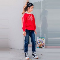 버블트리 슬릿기모데님팬츠