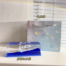 배 모형 장식 배모형 모형배 범선 프라모델 장식품 인테리어 선물, 보트 (흰색) 기프트 가방