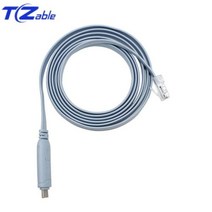USB연장케이블 USB C RJ45 콘솔 직렬 케이블 RS232 FTDI Cisco 라우터 스위치 연장 케이블용 오리지널 수입 칩 c타입 31, 1.8m+Blue 1pcs