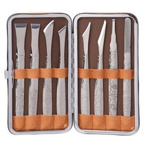 패디 나이프 8종 세트 발각질 제거 블레이드 전문가용 네일 발톱케어 풋힐 아트 재료, 패디나이프 8종세트