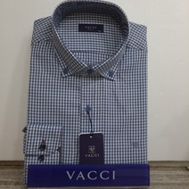 바찌 **가을신상**선염트윌체크 버튼다운 슬림핏긴팔 VD1K3PS533N