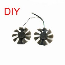 오리지널 87MM GA91S2H 4 핀 DC12V GTX960 GPU 팬 ZOTAC GeForce GTX 960 AMP 980Ti 2GB 그래픽 비디오 카, 03 DIY FAN