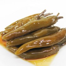 건영푸드 간장고추 1kg 아사삭 간장고추와 꿀소스, 1정