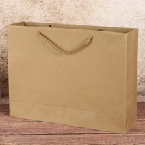 무지 가로형 쇼핑백(브라운)(32x25cm)/종이쇼핑백, $$ 본상품선택