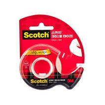3m 스카치 크리스탈 테이프 12mmX20mm CC1220D