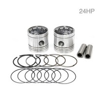 오토바이 튜닝 레이싱엔진 가스켓ZSDTRP Ural CJ-K750 M72 모터 24HP 32HP 750cc 피스톤 링 세트 Bmw R12 R71 M-72 용 왼쪽 및 오른쪽, 24HP 피스톤