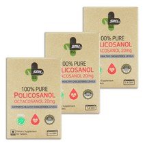 굿소일직구 SPH 프리미엄 퓨어 뉴질랜드 폴리코사놀 옥타코사놀 180정, 옥타코사놀 20mg 함유 건강보조식품