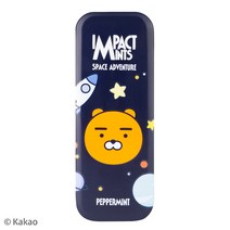 임팩트 카카오프렌즈 민트 무설탕 캔디 스페이스어드벤처 페퍼민트 1개 독일산 직수입, 단품
