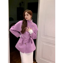 지수 오버핏 조이 체크 옷 송혜교 망토 케이프 코트 소매 버튼 루즈핏 아이유 뉴진스 한소희