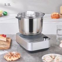 제빵반죽기 가정용 업소용 빵 밀가루 반죽기계 반죽기 전기 믹서 55L 8L 발효 자동 스테인레스 스틸 식품, 5.5L+AU