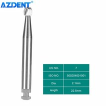 공구함 이동식 휴대용 행낭 공구가방 연장통 AZDENT-5 개/상자 치과 실험실 텅스텐 카바이드 버 저속 원형
