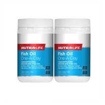 Nutralife Fish Oil 뉴트라라이프 피쉬오일 원어데이 농축 오메가3 1500mg 90정 2팩, 2개